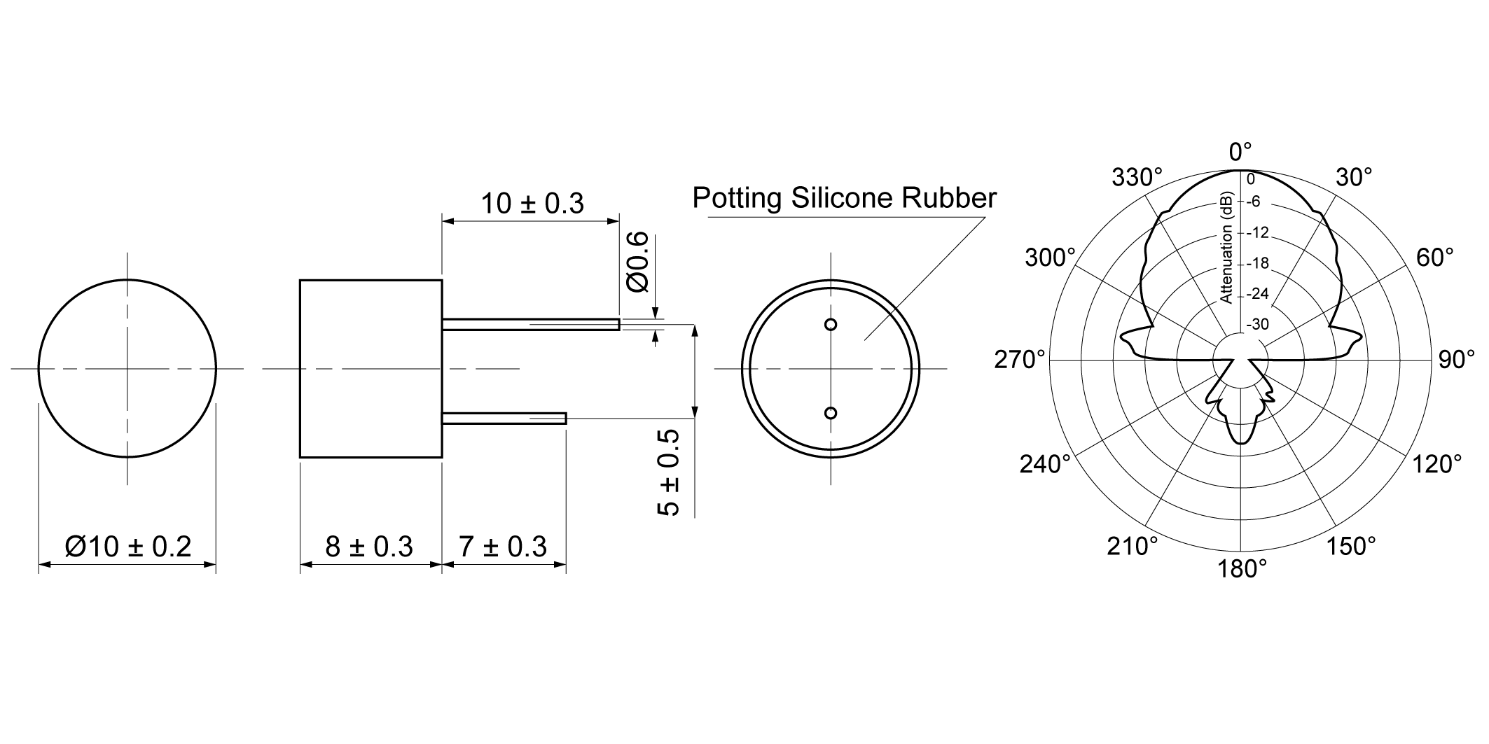 UC10-TR40ASP Mechanical Drawing